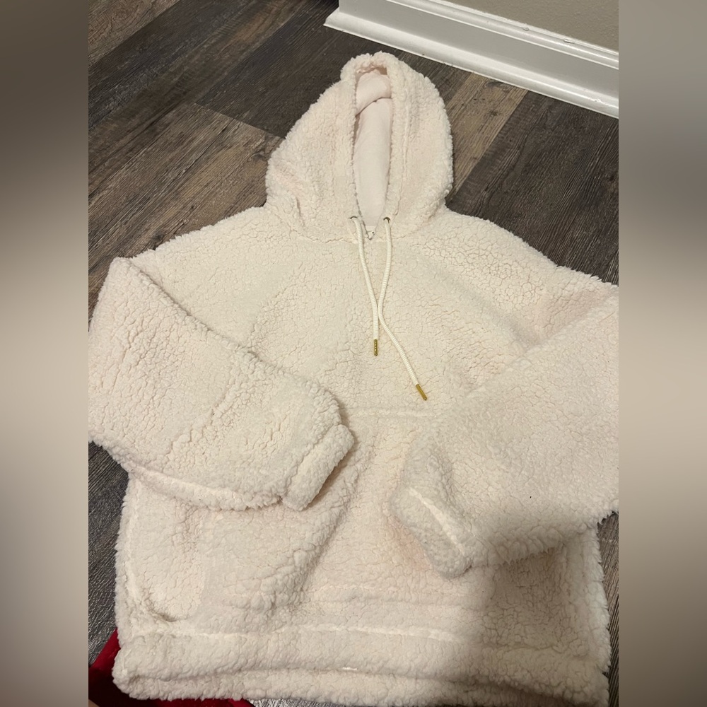 Cozy Cream Sherpa Hoodie